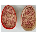 Easter Decor - Bunny Plush & Nest Sign, Carrot Props & Decorative Eggs including Vintage German Egg