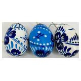 Easter Decor - Bunny Plush & Nest Sign, Carrot Props & Decorative Eggs including Vintage German Egg