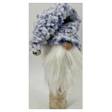 Easter Decor Set - Moss Bunny Plaque & Gnome Figurine & Painted Eggs & Flowers