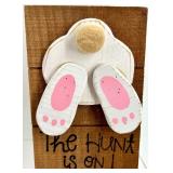 Assorted Easter Figures & Decor - Bunnies, Chicks & Eggs