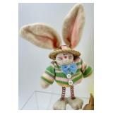 Assorted Easter Bunny & Chick Figures - Cute Spring Decorative Toys