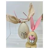 Assorted Easter Bunny & Chick Figures - Cute Spring Decorative Toys