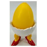 Ceramic Easter Bunny Figurines & Egg Decor Collection