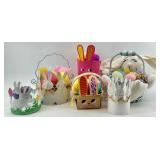 Easter Bunny Baskets & Decor