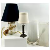 Table Lamps including Mason Jar (Lot of 4)