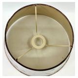 Assorted Lamp Shades - Dragonfly Floral Print, Plaid Blue & Yellow, Ivory Pleated Embroidered