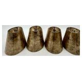 Capiz Shell Lampshades - 2 Capiz Shell Shades, 4 Mica Shades & 2 Metal Shades