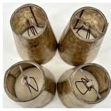 Capiz Shell Lampshades - 2 Capiz Shell Shades, 4 Mica Shades & 2 Metal Shades