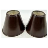 Capiz Shell Lampshades - 2 Capiz Shell Shades, 4 Mica Shades & 2 Metal Shades