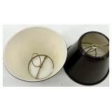 Capiz Shell Lampshades - 2 Capiz Shell Shades, 4 Mica Shades & 2 Metal Shades