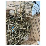 Lamp Parts - Vintage Brass Harps & Sockets Hardware for Chandeliers