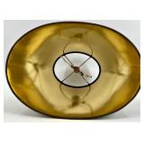 Lamp Shades - Cork Cylinder, Black Cone Shade & Black Square Shade (Lot of 3)