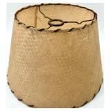 Vintage Lampshades - Woven Rattan Shade, Copper Shade, Lattice Shade & Tassel Shade
