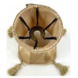 Vintage Lampshades - Woven Rattan Shade, Copper Shade, Lattice Shade & Tassel Shade