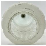 Milk Glass Pendant Lights & Clear Glass Pendant Lights (Lot of 5)