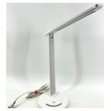 Lamps - Pineapple Lamp, Gold Gooseneck Cone Lamp, White Lamp, Miniature Red Lamp, Black Frame Lamp (Lot of 5)