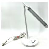 Lamps - Pineapple Lamp, Gold Gooseneck Cone Lamp, White Lamp, Miniature Red Lamp, Black Frame Lamp (Lot of 5)