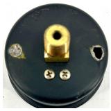 Ashcroft Dual-Gauge Pressure Gauge Assembly 0-100 psi & 0-30 psi on T-Fitting