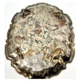 Towle Silversmiths Silver Plate Tea Set & Tray - 4-Piece Vintage HK