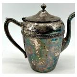 FB Rogers Silver Plate 5-Piece Coffee Service with Tray