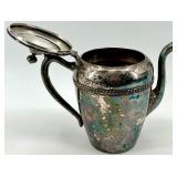 FB Rogers Silver Plate 5-Piece Coffee Service with Tray