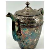 FB Rogers Silver Plate 5-Piece Coffee Service with Tray