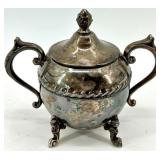 FB Rogers Silver Plate 5-Piece Coffee Service with Tray