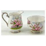 Teacups & Saucers - Floral Fine China with Gold Trim - Royal Albert, Winterling, Relco