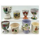 Vintage Royal Doulton Bunnykins & Assorted Decorative Egg Cups (Lot of 8)