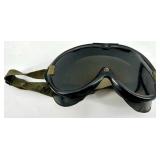 Omnitech Goggles Sun Wind Dust with Case & Billy Beer Six-Pack ( Empty ) & Olive Drab Pouch Belt