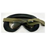 Omnitech Goggles Sun Wind Dust with Case & Billy Beer Six-Pack ( Empty ) & Olive Drab Pouch Belt
