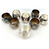 WM Rogers Silver Plate Goblets - Set of 8