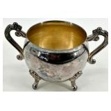 Leonard Silver Plate Tea Service Set & Salver, Compote & Candlesticks