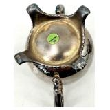 Reed & Barton Silver Plate Charger Plate with Sugar Bowls on Stand, Rectangular Tray & Crystal Bowl