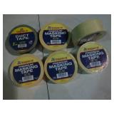 1-roll 1.89 x 60yd Duct tape and 5-...