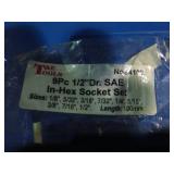 9pc 1/2in drive Hex Sockets plus 5p...