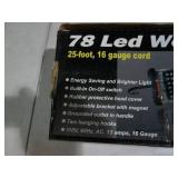 78 LED work light with hanging hook...