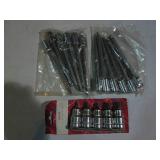 5pc 3/8in drive spline sockets with...