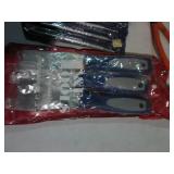 Putty knives, metal probe tools, lo...