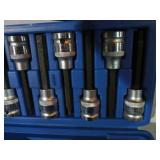 9pc 1/2in drive hex bit socket set ...
