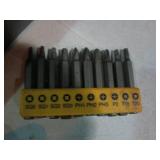 Drill index with 1/16 to 1/2in x 64...