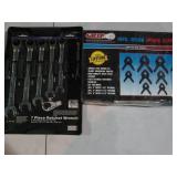 6pc SAE ratcheting wrench set plus ...