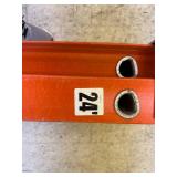 Louisville 24' Fiberglass Extension Ladder - Damage to Base Louisville 24' Fiberglass Extension Ladder - Damage to Base