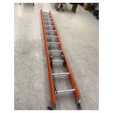 Louisville 24' Fiberglass Extension Ladder - Damage to Base Louisville 24' Fiberglass Extension Ladder - Damage to Base