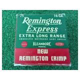 Box Remington Express 16 Gauge Shot Shells Box Remington Express 16 Gauge Shot Shells