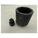 3/4'-1' Socket Adaptor & 3 1/8' Socket 3/4'-1' Socket Adaptor & 3 1/8' Socket