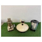 Coffee Maker, Food Processor & Wok Coffee Maker, Food Processor & Wok