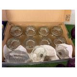 Glassware, Cups, Pitcher & Colored Glass Bowl Glassware, Cups, Pitcher & Colored Glass Bowl