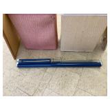 Clothes Hampers, Retractable Screen, Cork Board & Small Ironing Board Clothes Hampers, Retractable Screen, Cork Board & Small Ironing Board