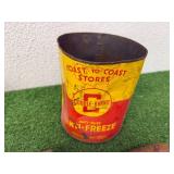 Vintage Lot - Tools, Anti-Freeze Can & Parts Lamp Vintage Lot - Tools, Anti-Freeze Can & Parts Lamp